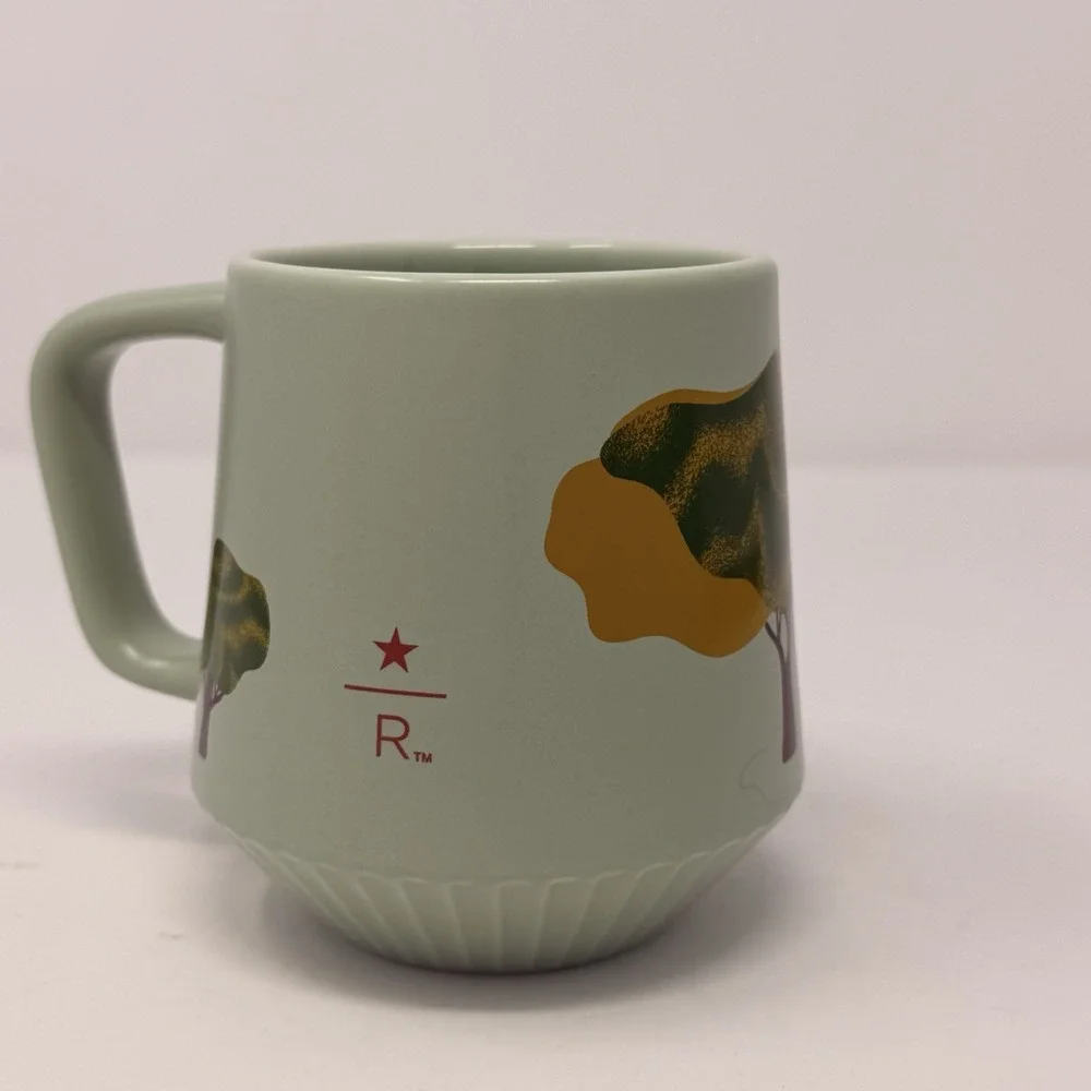 Starbucks Reserve‎ Roastery Tokyo Microblend Pleated Mug Green 355ml New w/ Box